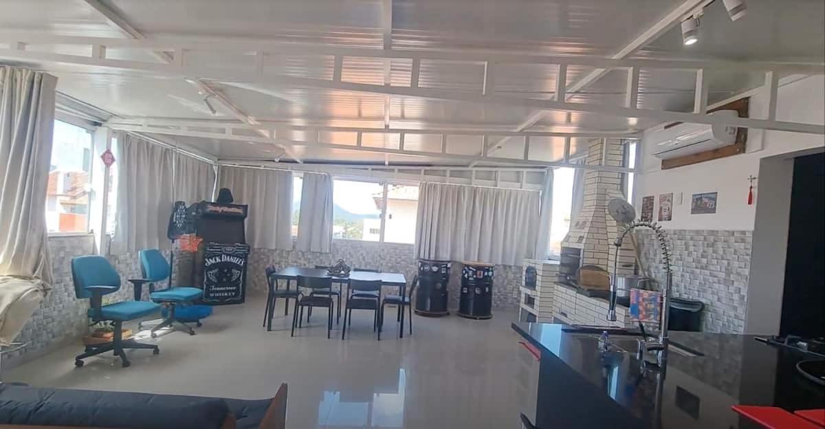 Cobertura Gourmet á 300mts da praia de Canasvieiras norte da ilha de Floripa Florianopolis Exterior foto
