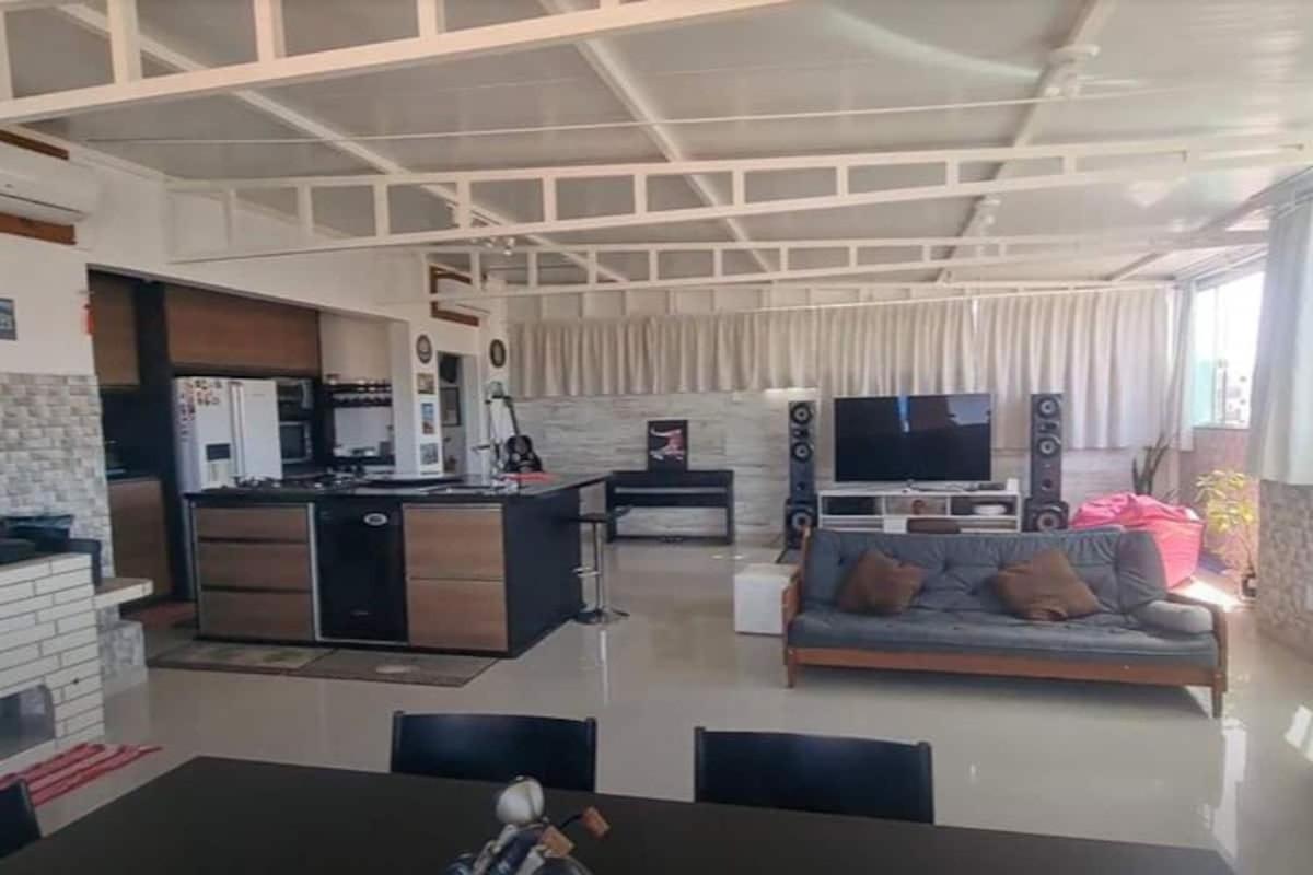 Cobertura Gourmet á 300mts da praia de Canasvieiras norte da ilha de Floripa Florianopolis Exterior foto