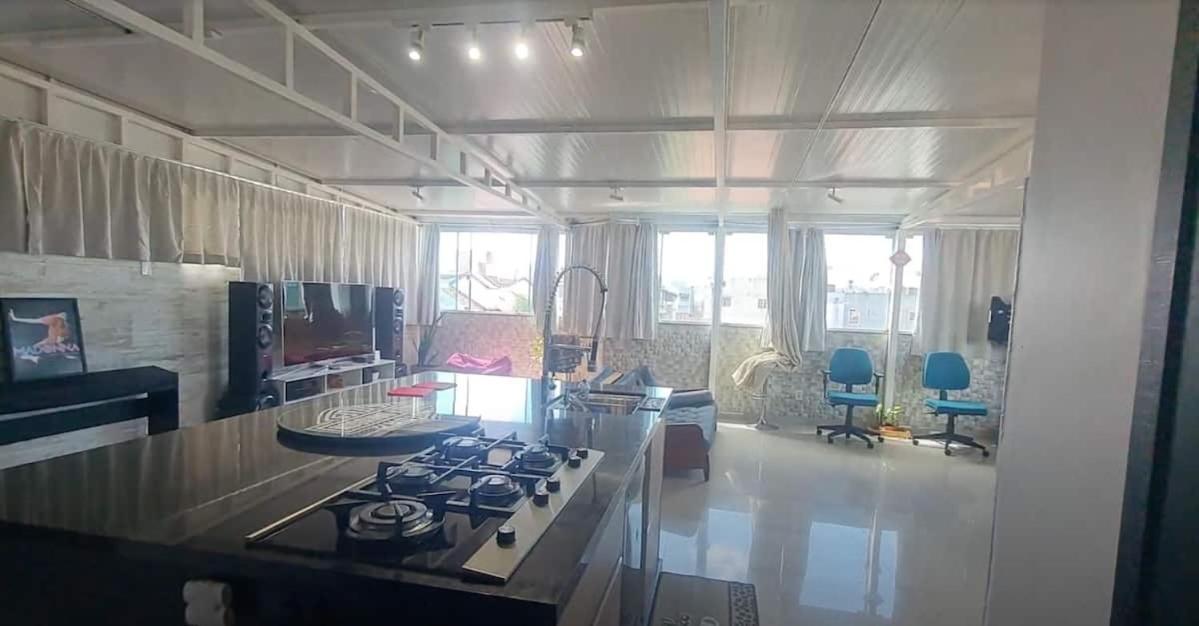 Cobertura Gourmet á 300mts da praia de Canasvieiras norte da ilha de Floripa Florianopolis Exterior foto