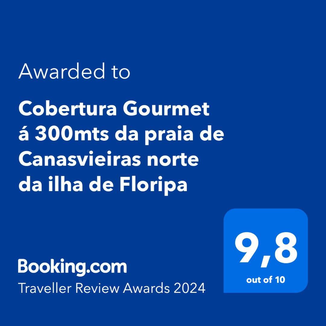 Cobertura Gourmet á 300mts da praia de Canasvieiras norte da ilha de Floripa Apartamento Florianópolis Exterior foto