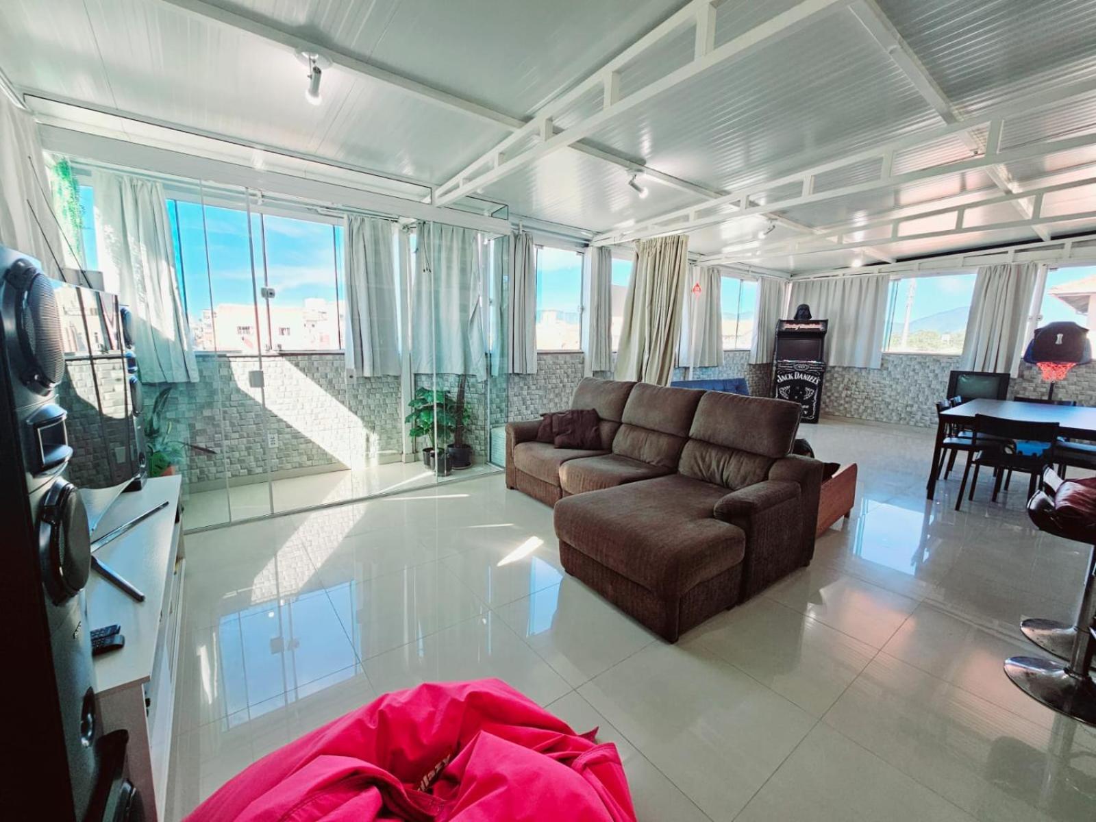 Cobertura Gourmet á 300mts da praia de Canasvieiras norte da ilha de Floripa Florianopolis Exterior foto
